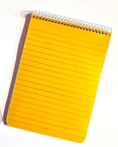 Canox Ruled Hand Diary ,Yellow